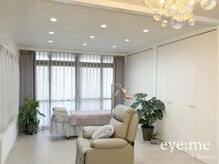 アイミープラスビューティー(eye:me +Beauty)の雰囲気（韓国インテリア囲まれた小さなプライベートサロン♪）