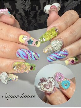 カラフルpopネイル