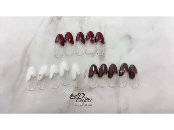 ネイルアンドアイラッシュ ビジュ(Bijou)/☆2月キャンペーンネイル☆