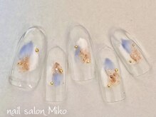 ミコ(Miko)/塗りかけネイル10本
