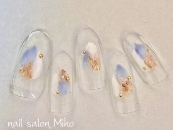 ミコ(Miko)/塗りかけネイル10本