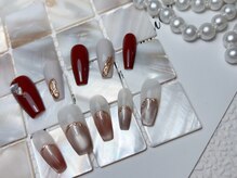 Mネイル/マグネット｜秋ネイル