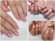 キュービーネイルプラス 草加舎人店(QB Nail plus)の写真/【話題のデザインをお手頃に】シンプル×トレンドのデザインで指先をオシャレに♪人気メニュー多数ご用意