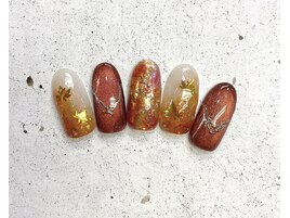 紅葉ネイル