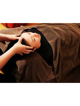 ヘッドスパで癒されたい