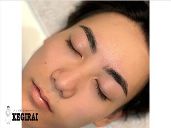 ケギライアイブロウ 渋谷(kegiraiアイブロウ)/眉毛/眉毛サロン メンズ/kegirai