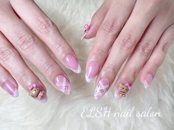 エルシ(ELSH)/キティネイル/チェックネイル