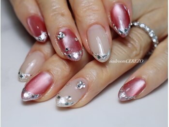 ネイルルーム セレッソ(CEREZO)/ガラスフレンチ