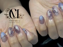 クレスミーラ 心斎橋店(CRESMILA)/アート10本 ミラー蝶