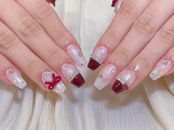 スリー リア ネイル 心斎橋(3-Leah Nail)/持ち込みデザイン