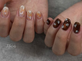 アシメ/ニュアンス/リボン/マグ