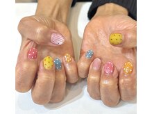 ミッシュネイル(mish nail)/カラフルPOPネイル