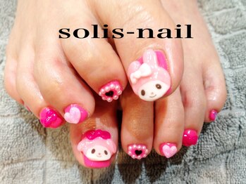 ラブリーアイズ ソーリスネイル(lovely eyes/solis nail)/120分コース(OFF有の場合)