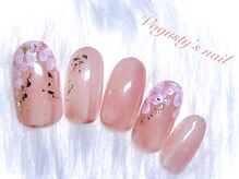 ボガスティーズネイル(Vogusty's nail)/卒業式ネイルに★さくらネイル