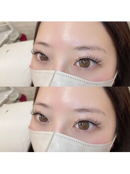 エミニーラッシュ(eminy lash)/アップワードラッシュ 120本