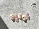 押し花ネイル