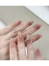 ピュアアンドリッチネイルサロン(Pure&Rich Nail Salon)/チークネイル