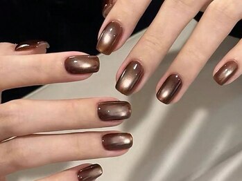 エイティーンパーセントネイル(18%ネイル)の写真/ワンカラー3,980円◆+1000円でラメワンカラー・マグネットワンカラーもOK!シンプルだけど手抜き感ゼロ♪