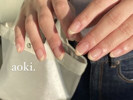 ダブルフレンチネイル