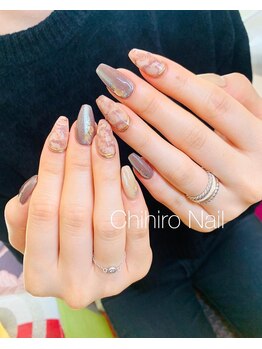 チヒロネイル/スカルプ＆ジェルデザイン