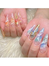 スカルプ／アシメ／海