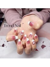 トレンドネイルスタジオ(Trend Nail Studio)/チップ長さ出し持込デザイン