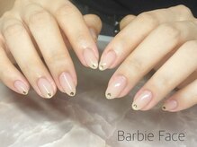 バービーフェイス 恵比寿(Barbie Face)/シンプルホロネイル
