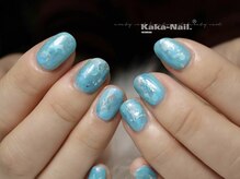 カカネイルズ(Kaka nails)/水彩ネイル