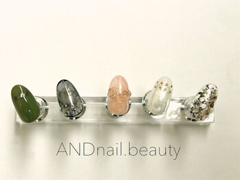 アンドネイル ビューティー(AND nail,beauty)/冬ネイル/ニュアンス/藤沢