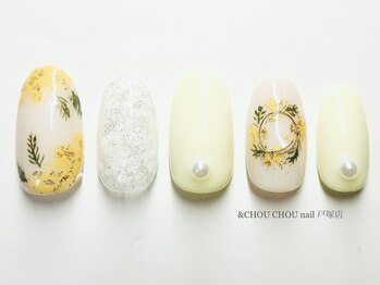 アンドシュシュネイル(&CHOU CHOU nail)/定額￥７９８０