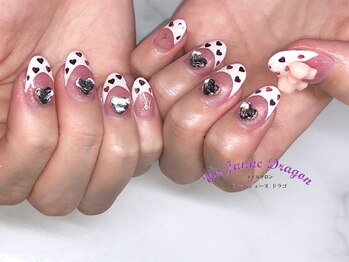 アン ジョーヌドラゴ/【自爪ネイル】ハートネイル