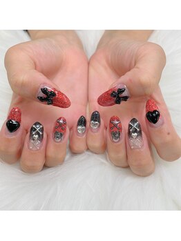 東海最大級ネイルサロン by レディスペネイル 名駅店/派手ネイル 地雷系統