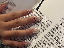 Momo限定リボン韓国Y２Kワンホン