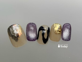 ネイルサロン トゥデイ 心斎橋店(Today)/volume art ¥10300→¥6800