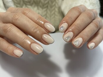 ピンクベリー(PINK BERRY)/ぷっくりアートネイル