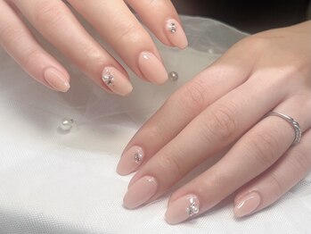 ジョアネイル(JOA Nail)/ワンカラー/Vカット/春/シンプル