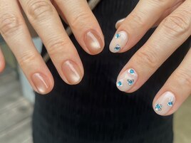 フラワー/マグネットネイル