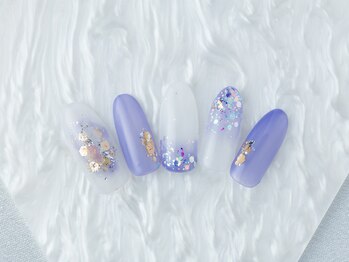 ~紫陽花ネイル~