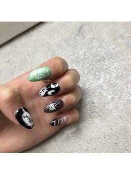 ネイルサロン エーナイン 旭川春光店/アニメネイル