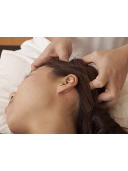 ヘッドスパで癒されたい