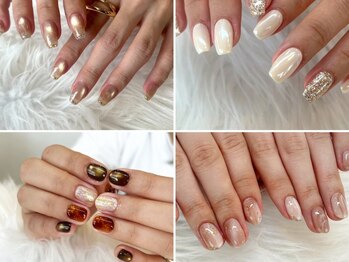 クレイル(CREYLE)の写真/【100種類以上のデザインから選べる定額コース¥6950】季節やトレンドを取り入れたネイルで指先オシャレに☆