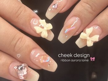 エマネイル プラス キハクヤ 梅田店(EmaNail+KIHAKUYA)/チークネイル