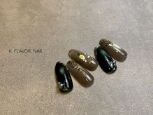 ケー フレーバー ネイル(K flavor nail)/【Monthly design】梅雨　¥11530