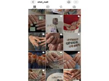 エティル(Etel atelier)の雰囲気（Instagram @etel_nail）