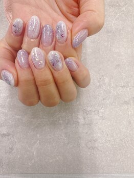 ネイルサロンファストネイルプラス 新宿店(FAST NAIL PLUS)/春ネイル2023【ギャラクシー】