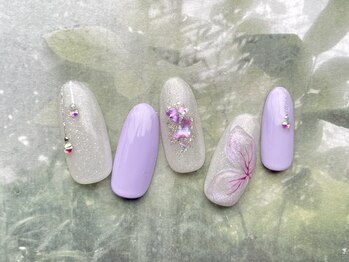 ターラ(Tara)/ぷっくりアジサイネイル