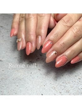 ラミーネイル(Ramie nail)/ワンカラー(パーツ追加)