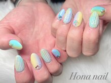 ホナネイル(Hona nail)/持ち込みデザイン90分コース