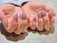 ネイルアン 下中野店(Nail Ann)/ワンカラー×マグネット×グラデ