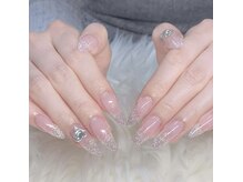 ハラ(Hara)/ラメグラデーション　ピンク　